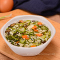 Cheap price delicious freeze dried organic okra instant egg soup